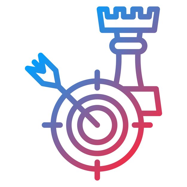 objective statement icon vector image can be used for curriculum vitae