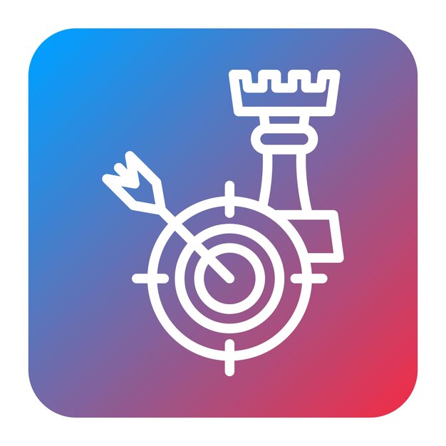 objective statement icon vector image can be used for curriculum vitae