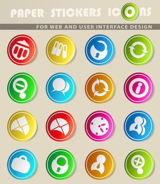 Office icons set