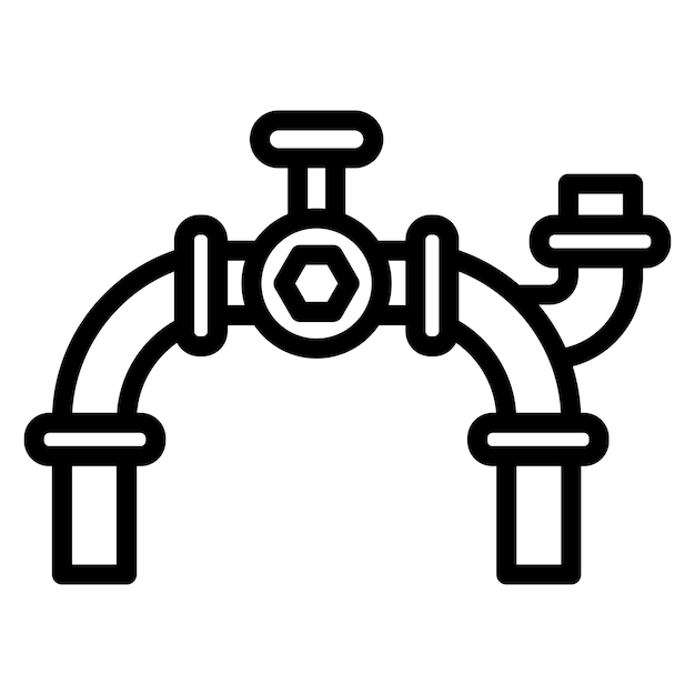 Oil Pipeline icon vector image Can be used for Oil And Gas