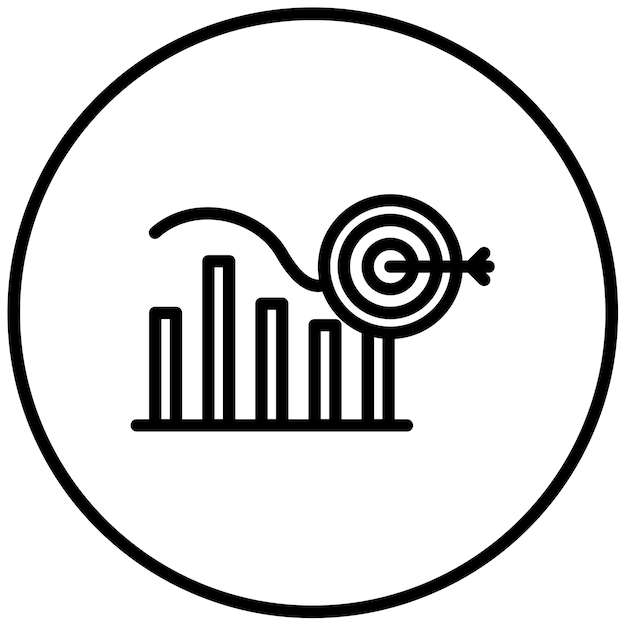 On Target Vector Illustration