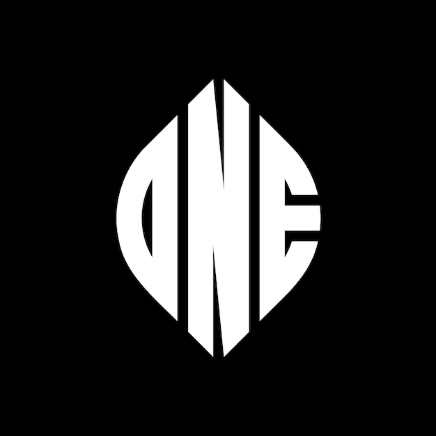 one circle letter logo design with circle and ellipse shape one ellipse letters with typographic style the three initials form a circle logo one circle emblem abstract monogram letter mark vector