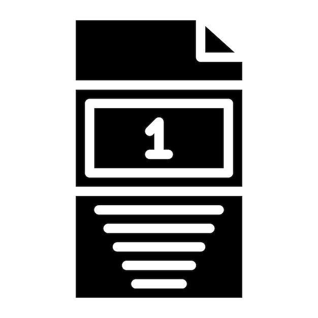 One Page icon vector image Can be used for Printing
