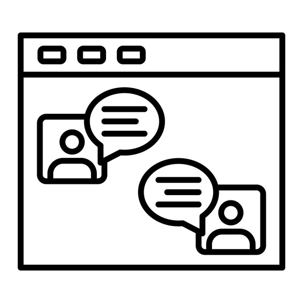 Online Chat Icon