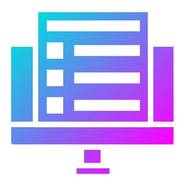 Online Exam vector icon Can be used for Back to School iconset