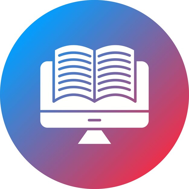online learning icon vector image can be used for learning