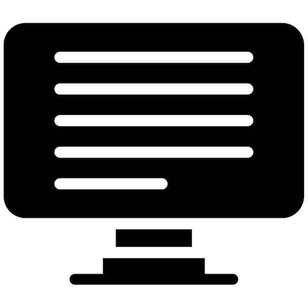 Online Reading Vector Illustration
