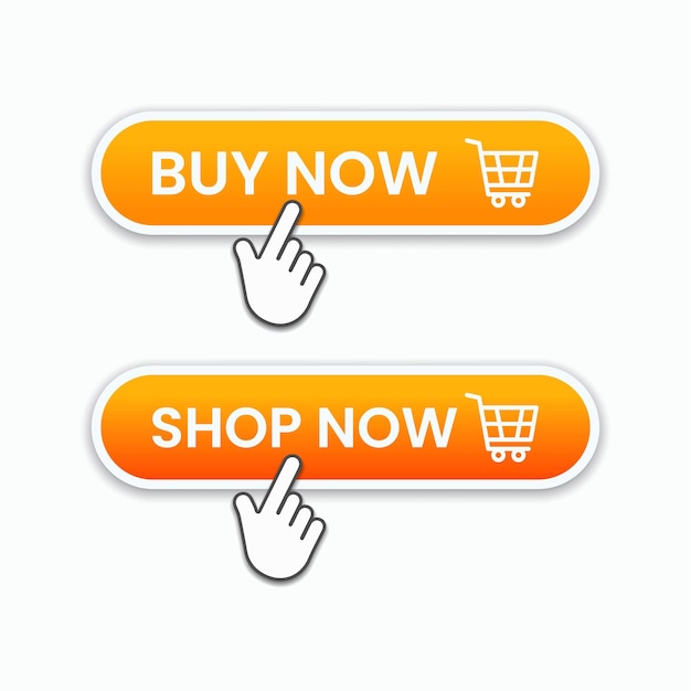 Online shopping buy now button