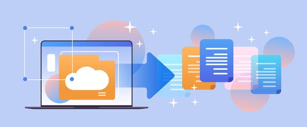online storage on laptop screen file transfer connection docs information migration access to remote