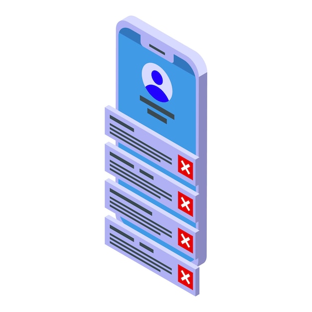 Online support icon isometric vector Service chat Help tech