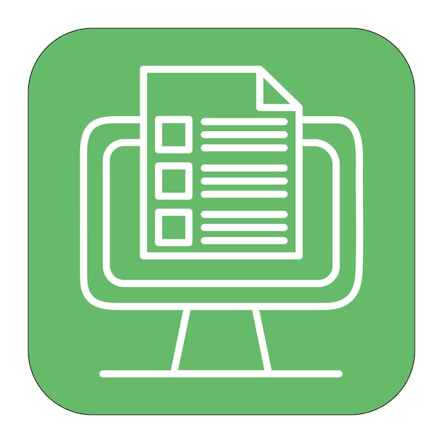 Online Survey Icon