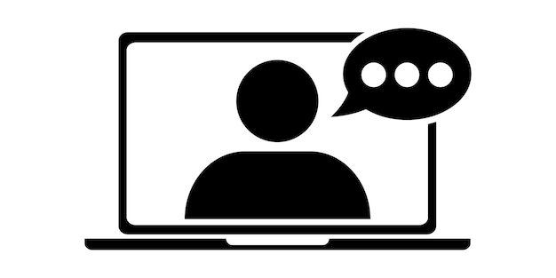 Online training, education vector icon for web background design. Online education.