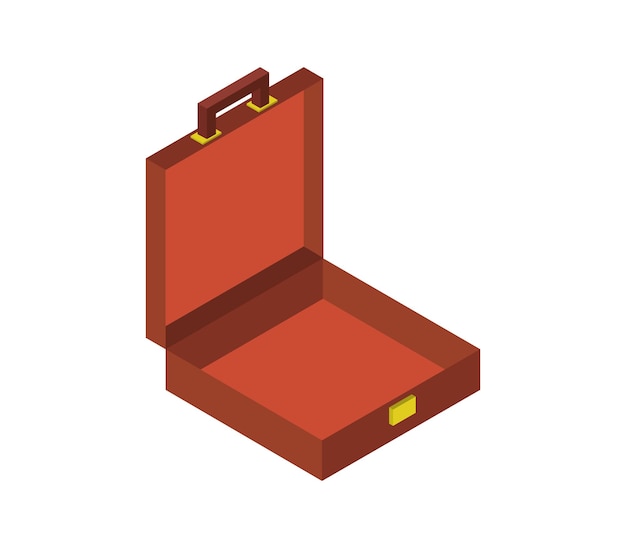 Open work bag isometric