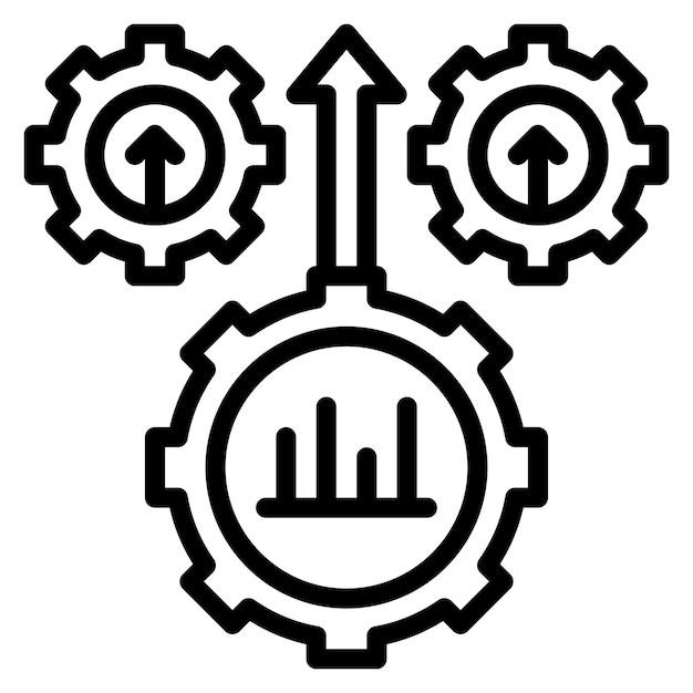 operational excellence icon vector image can be used for business performance
