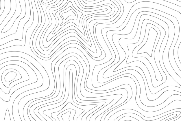 Opographic contour lines seamless pattern vector illustration background