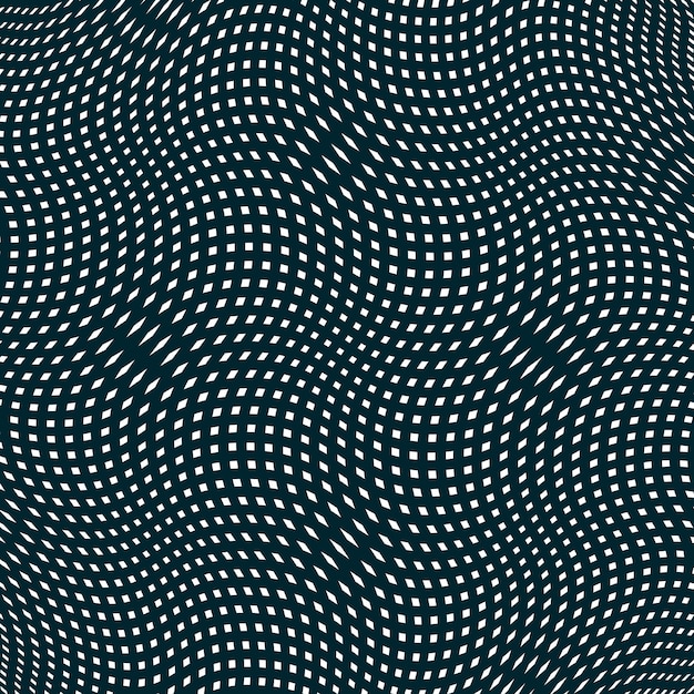 optical illusion, moire vector background, abstract lined monochrome tiling. unusual geometric pattern with visual effects.