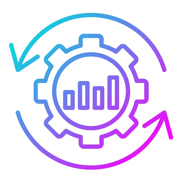 Optimization vector icon Can be used for Business Analytics iconset