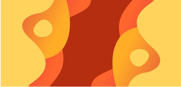 orange abstract background banner for web ads backdrop