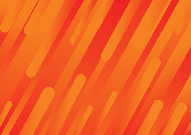 orange background vector illustration with abstract modern slash shapes for banners posters web