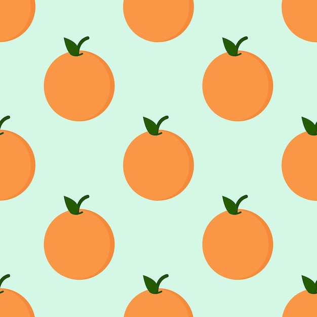 orange background