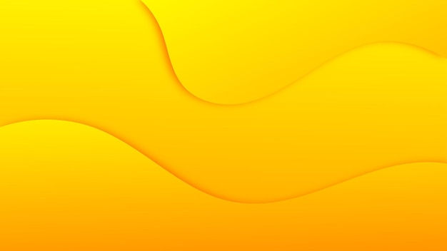 Orange wave gradient background
