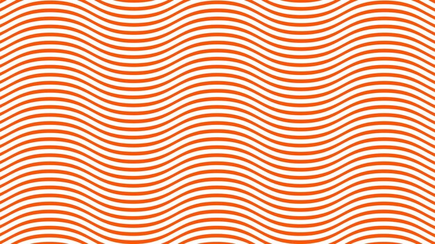 Orange wavy line pattern abstract background for backdrop or presentation