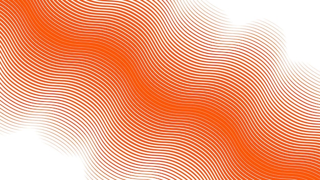 orange wavy line pattern abstract background for backdrop or presentation