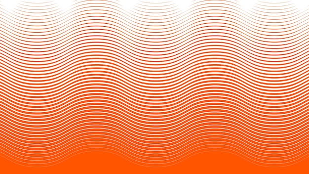 orange wavy line pattern abstract background for backdrop or presentation