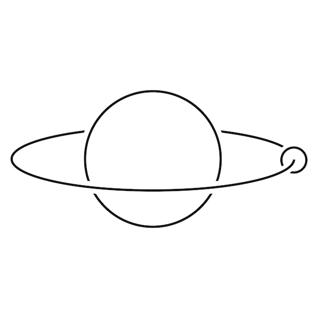 orbit icon vector illustration design
