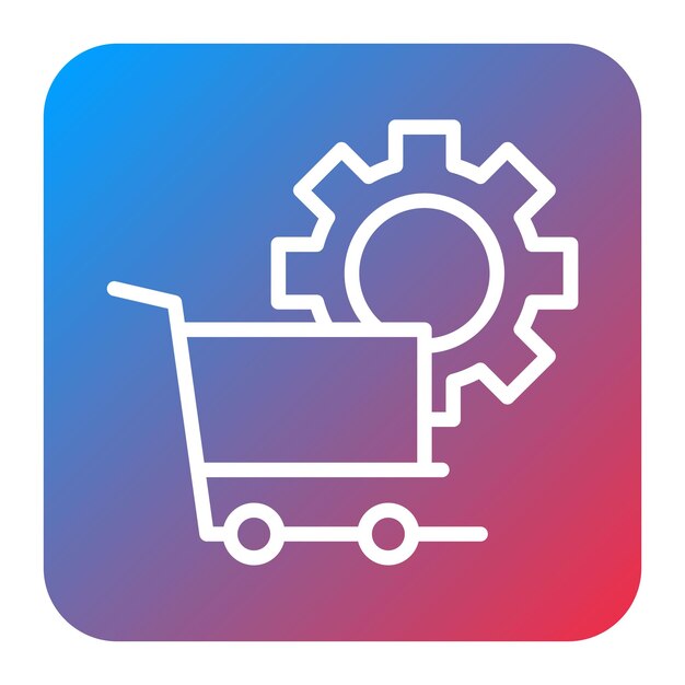 order processing icon vector image can be used for order fulfilment