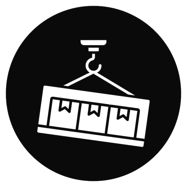 overflow shipment icon vector image can be used for shipping