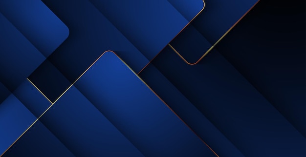 Overlapping background with blue and gold color and texture