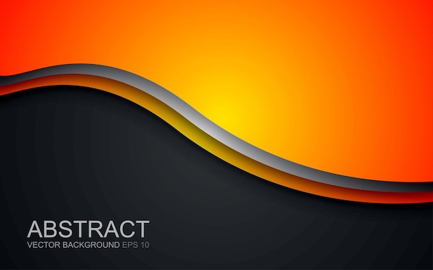 overlapping curve background with space for text and message modern artwork website design