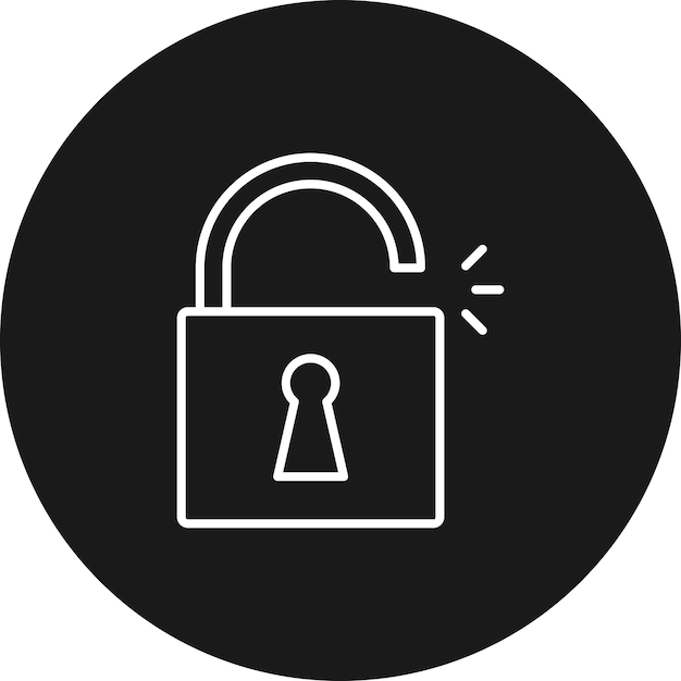 Padlock vector icon Can be used for Protection and Security iconset