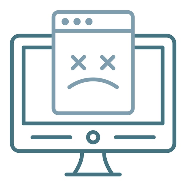 Page Not Found Flat Illustration