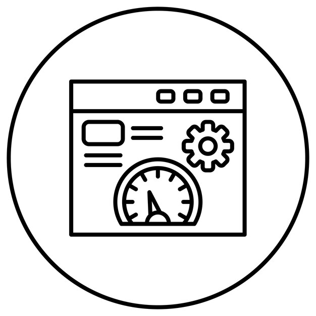 Page Optimization icon vector image Can be used for SEO and SEM
