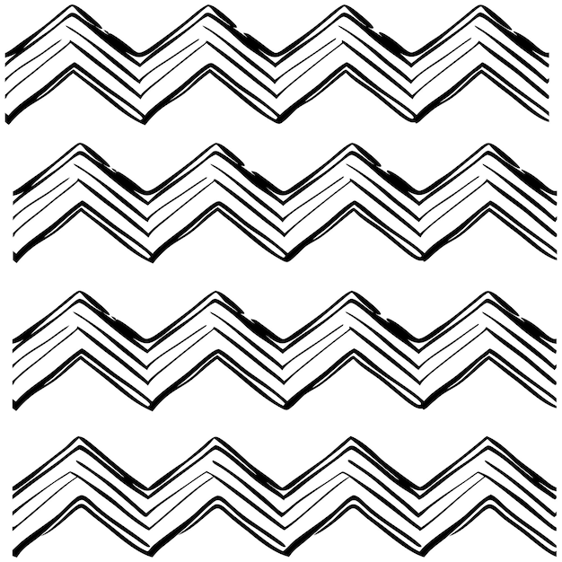 painted chevron pattern seamless brush stroke design