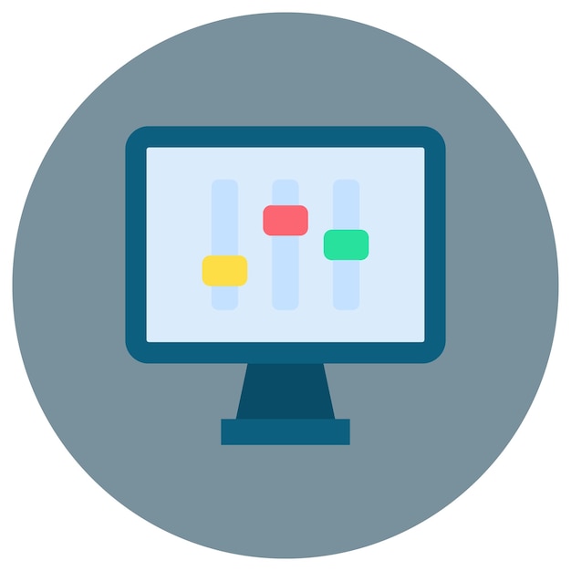 Panels Flat Illustration