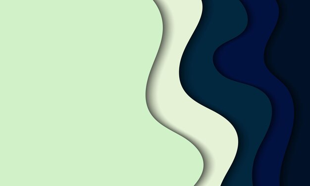 paper cut design with abstract background vector design layout for business presentations banner