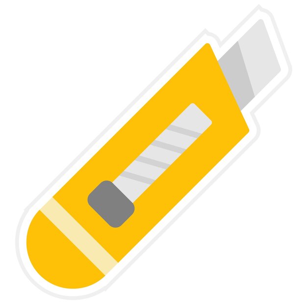 paper cutter icon vector image can be used for productivity