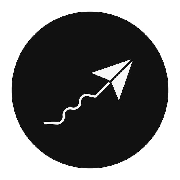 Paper Plane Vector Illustration
