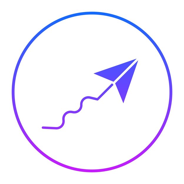 Paper Plane Vector Illustration