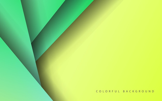 Papercut overlap layer banner background