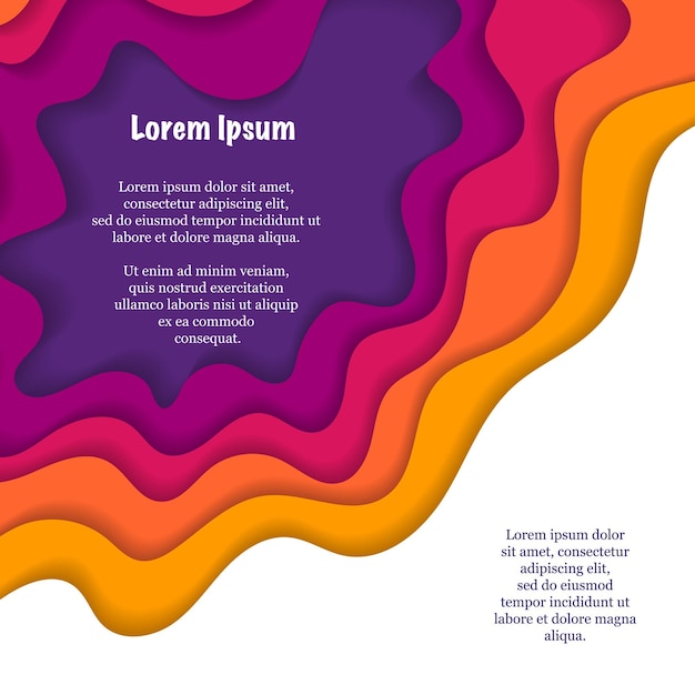 Paperileikkauksen abstrakti tausta
