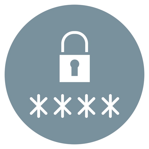 Password Vector Illustration