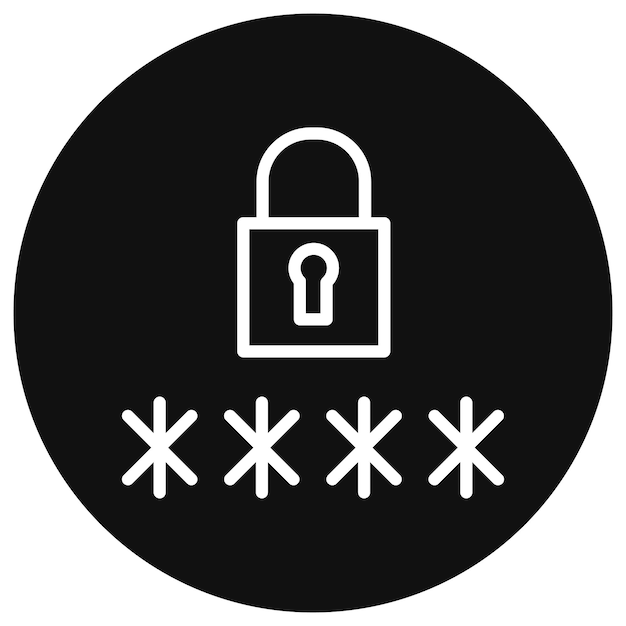 Password Vector Illustration