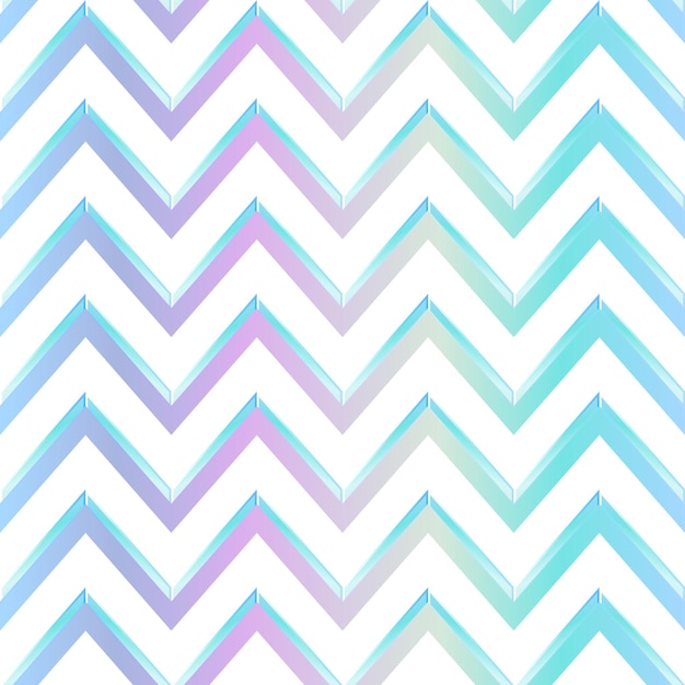 Pastel color zigzag pattern