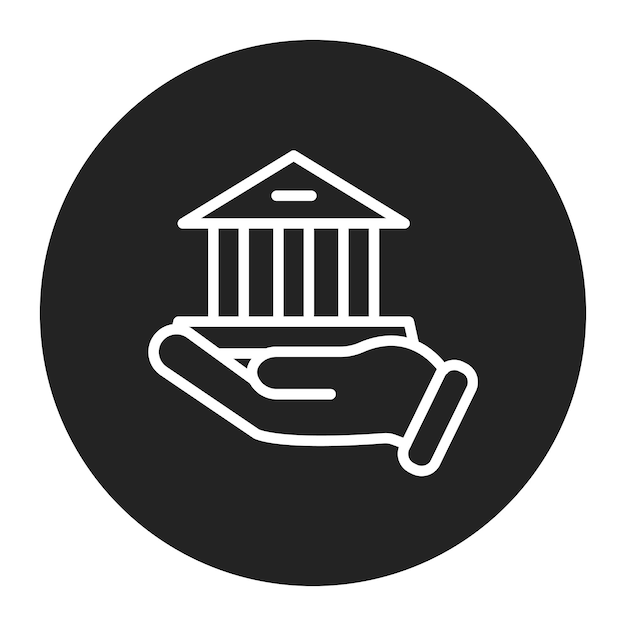 patrimony icon vector image can be used for inheritance