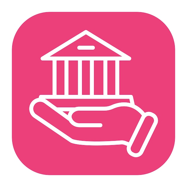 patrimony icon vector image can be used for inheritance