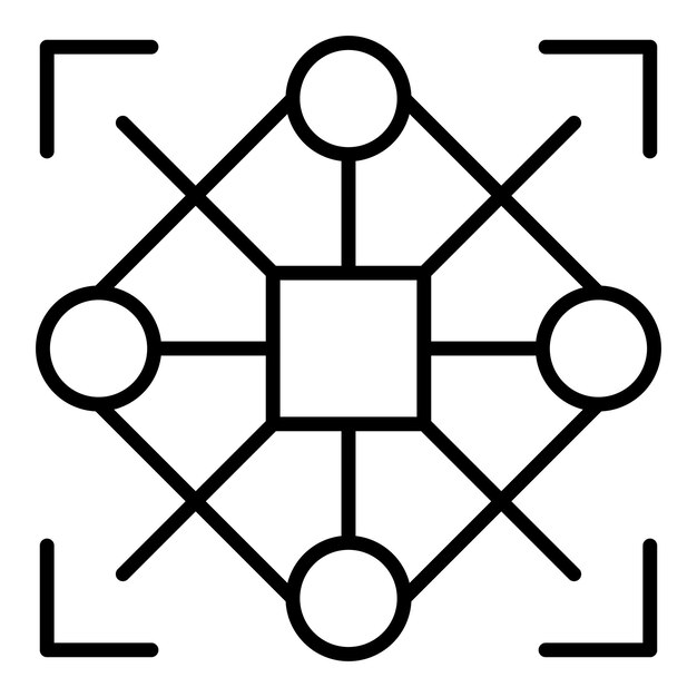Pattern Recognition Icon Style